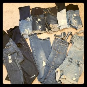 Maternity Shorts/Jeans/Overalls